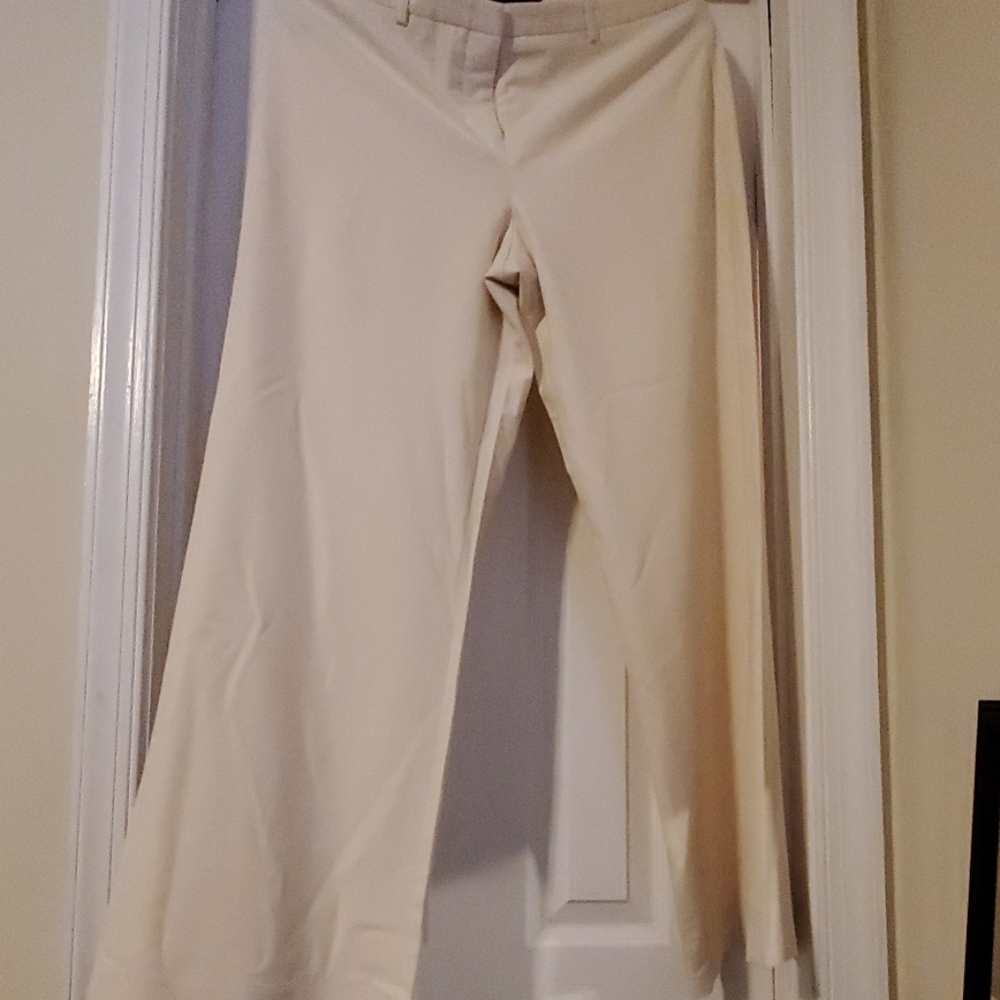 Cream Limited line pants.